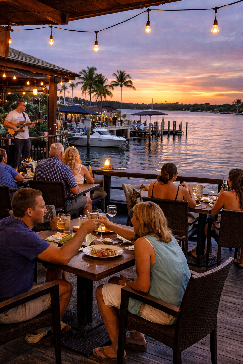 CapE Coral dining Canal 01