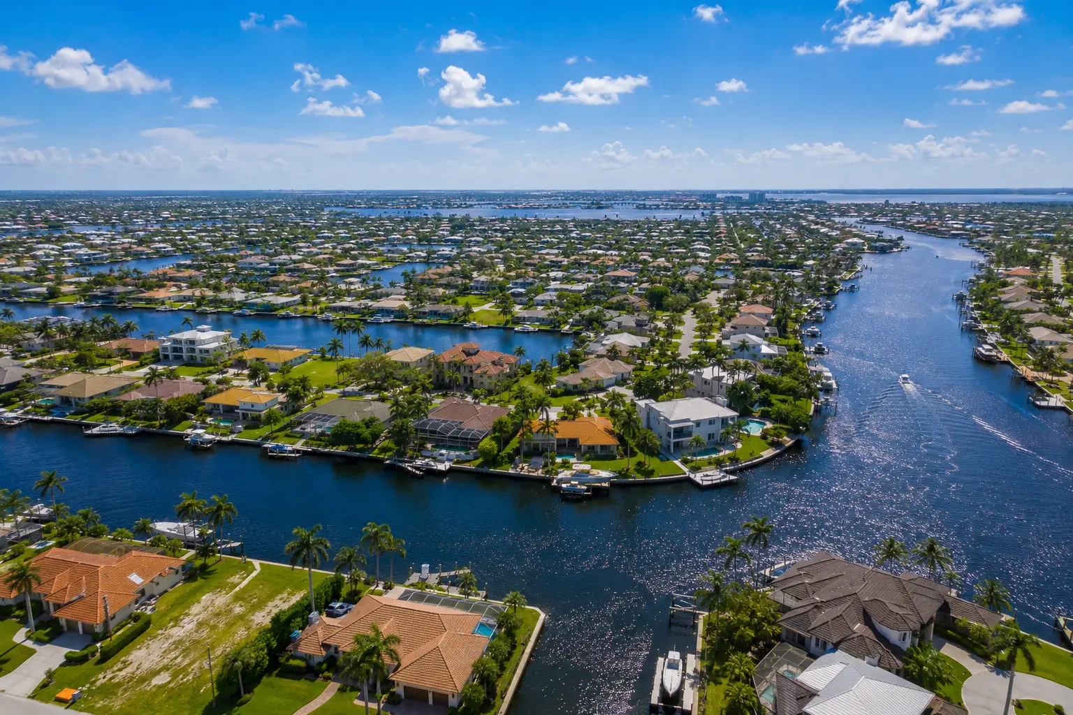 Cape Coral Florida waterfront canal community
