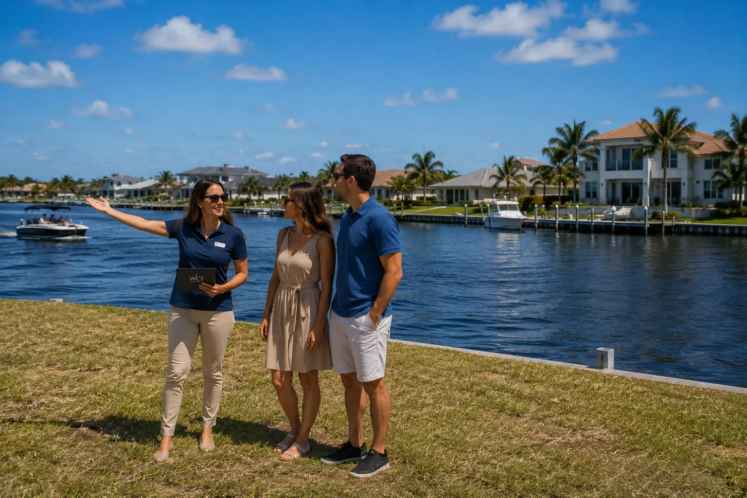 Cape Coral canal system and boating lifestyle