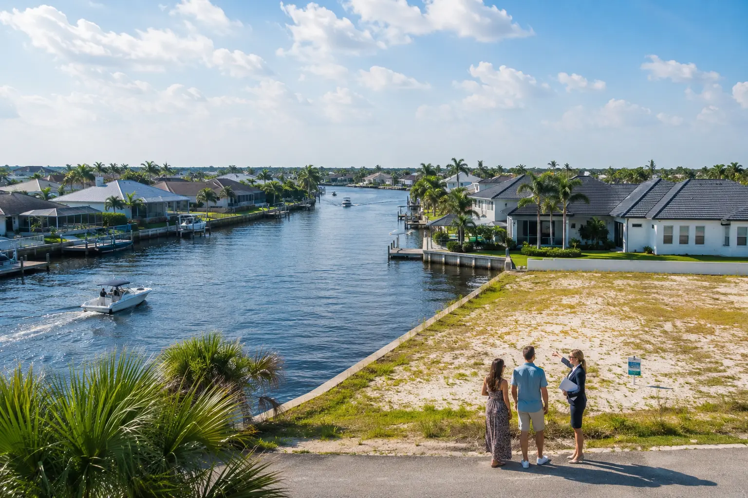 Cape Coral local knowledge and buyer broker representation for lot selection builder comparisons waterfront access and long-term value