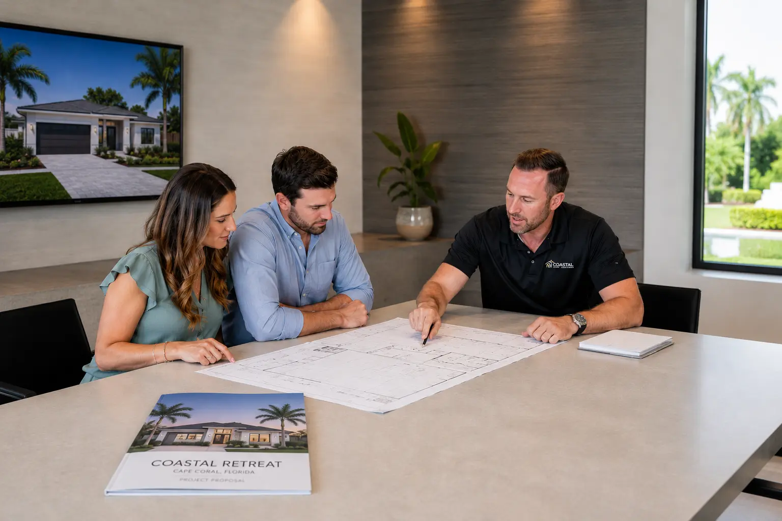 Cape Coral home building process from lot selection to new construction completion