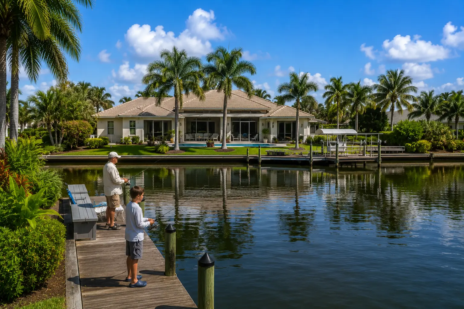 Choosing the right Cape Coral lot type including saltwater canal freshwater canal and non-canal lots