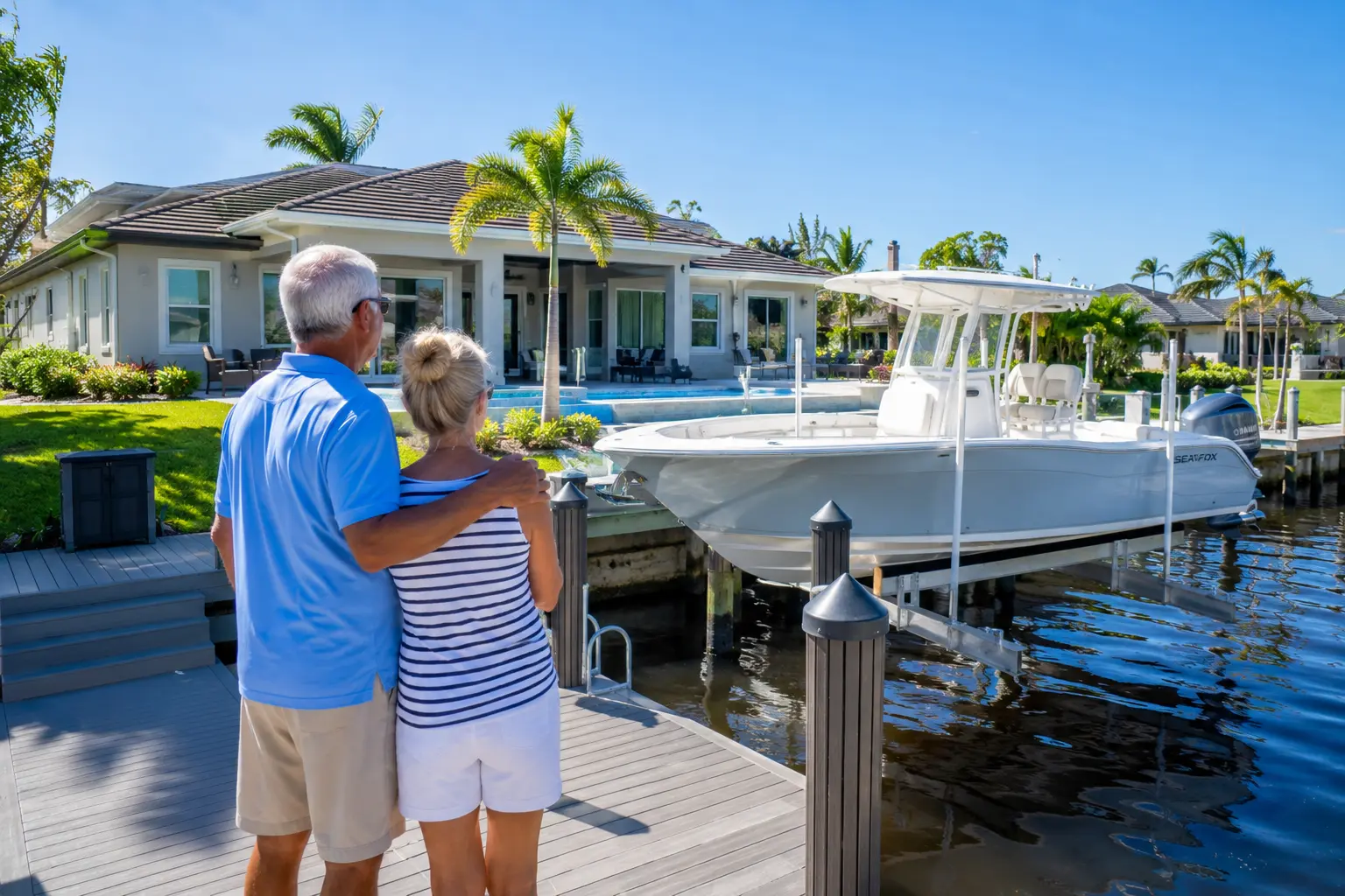 Cape Coral building case studies showing buyers purchasing land and building new construction homes with professional guidance