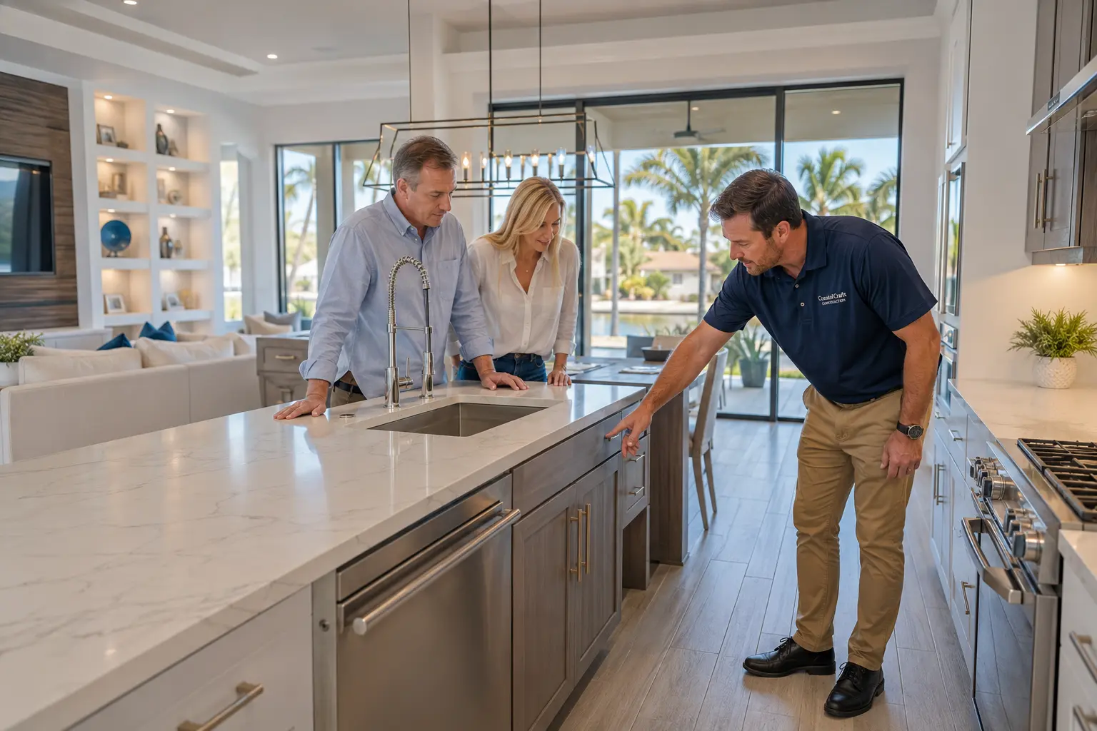 Production semi-custom and custom home builders in Cape Coral Florida