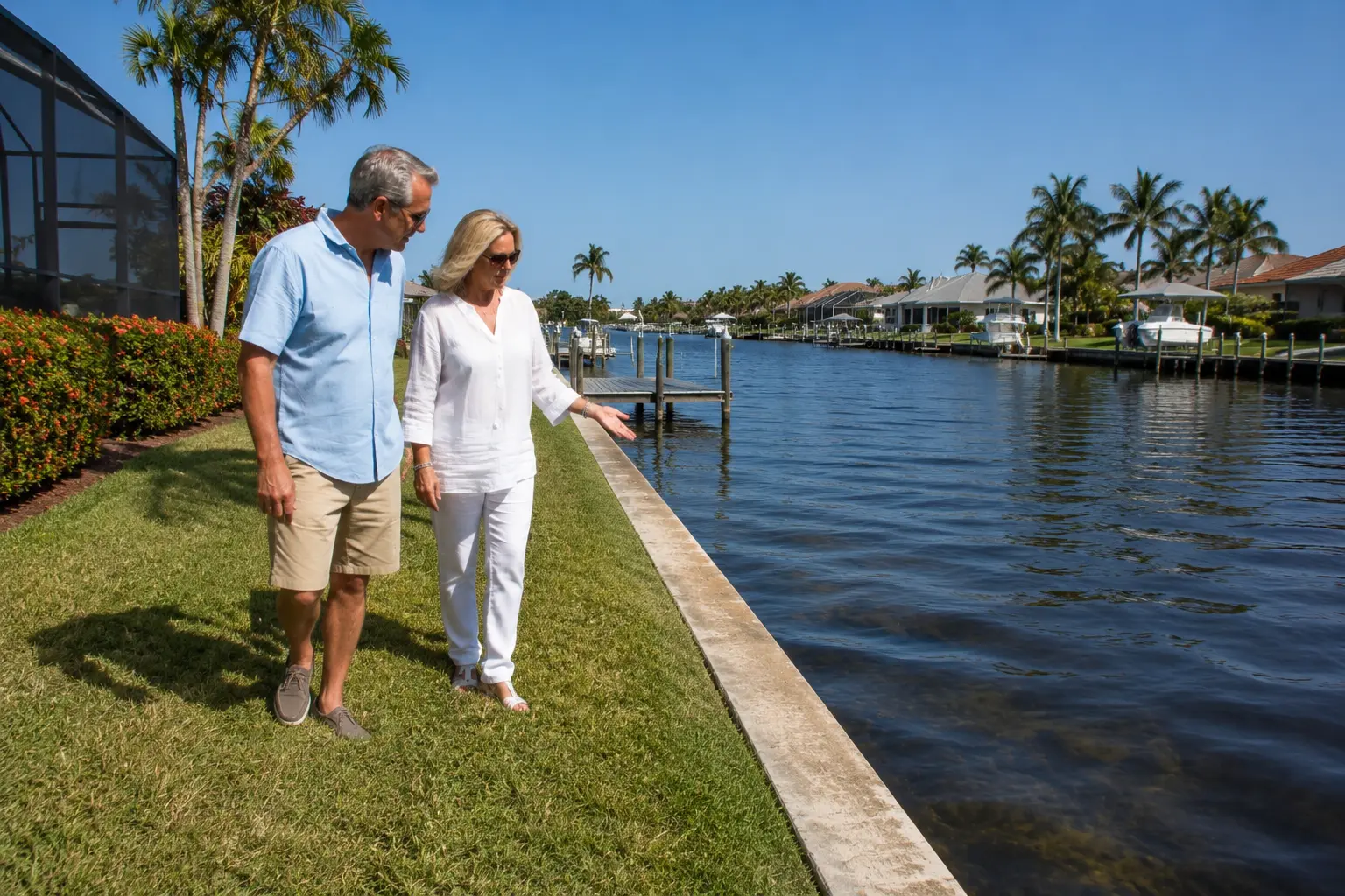Choosing between saltwater canal freshwater canal and non-canal lots in Cape Coral