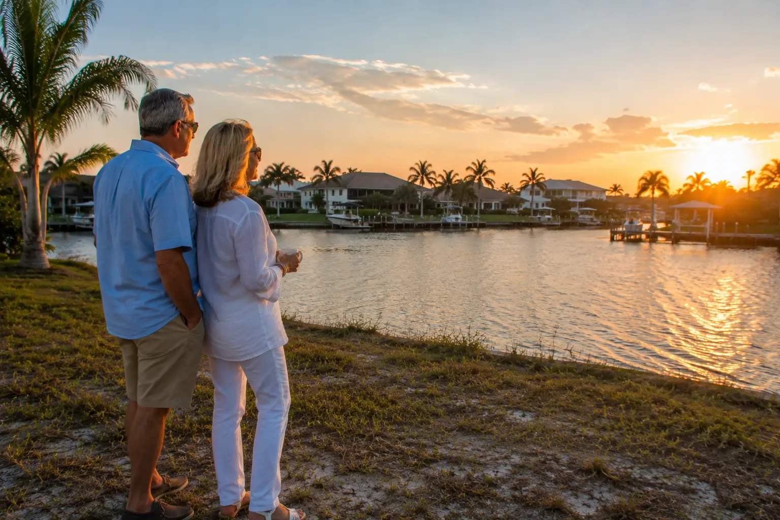 Cape Coral lot location considerations including lot size flood zones elevation seawalls and waterfront improvements