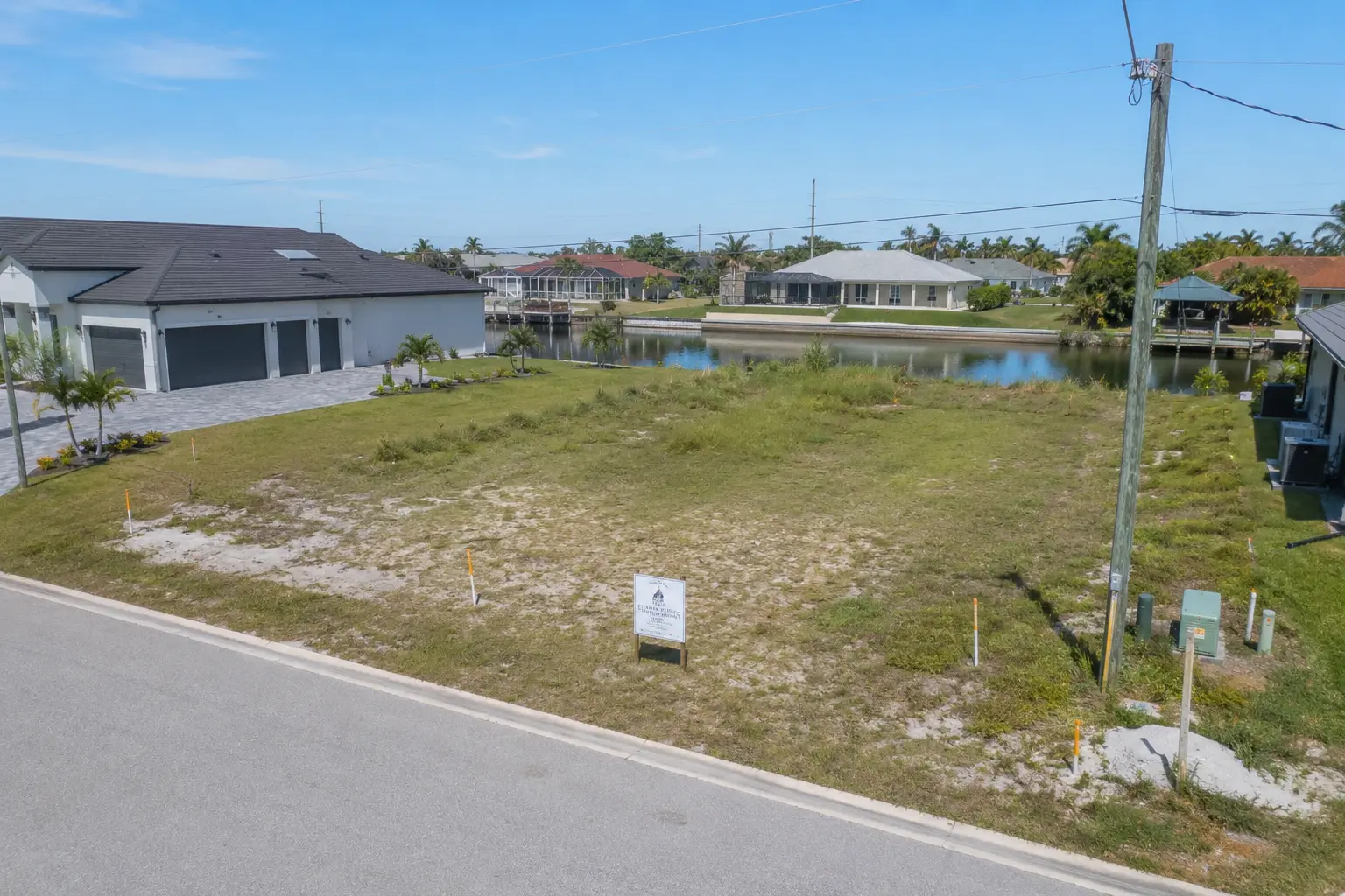 Impact fees and utilities in Cape Coral for buyers building a new construction home