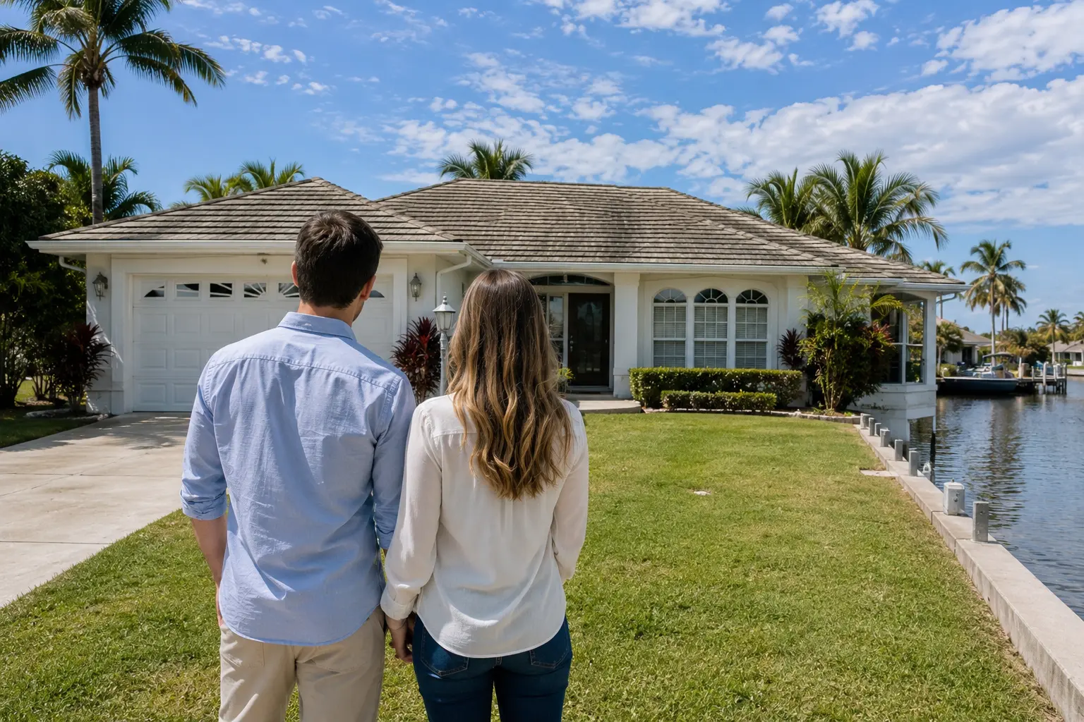 Simple Cape Coral cost comparison between buying an existing home and building new construction