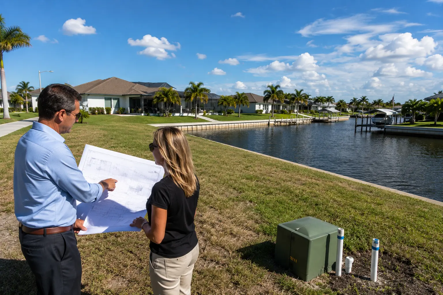 Common mistakes when buying land in Cape Coral including flood zones seawalls assessments and canal restrictions