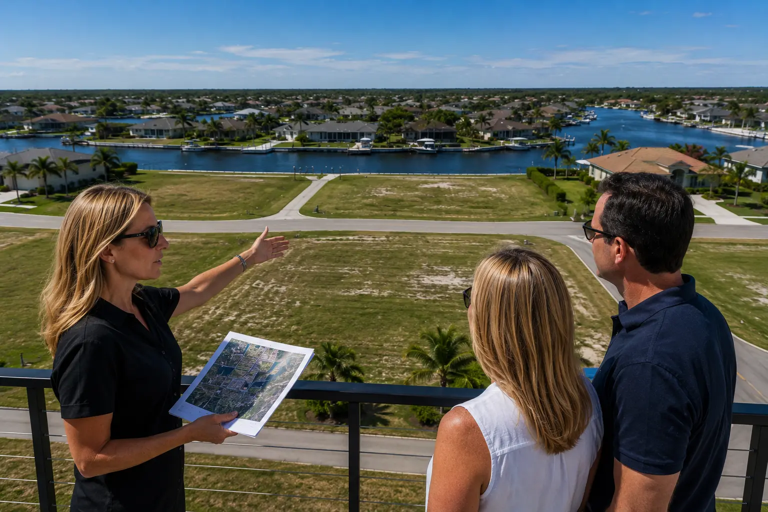 Cylina helping buyers evaluate Cape Coral land lots canal systems flood zones and new construction opportunities