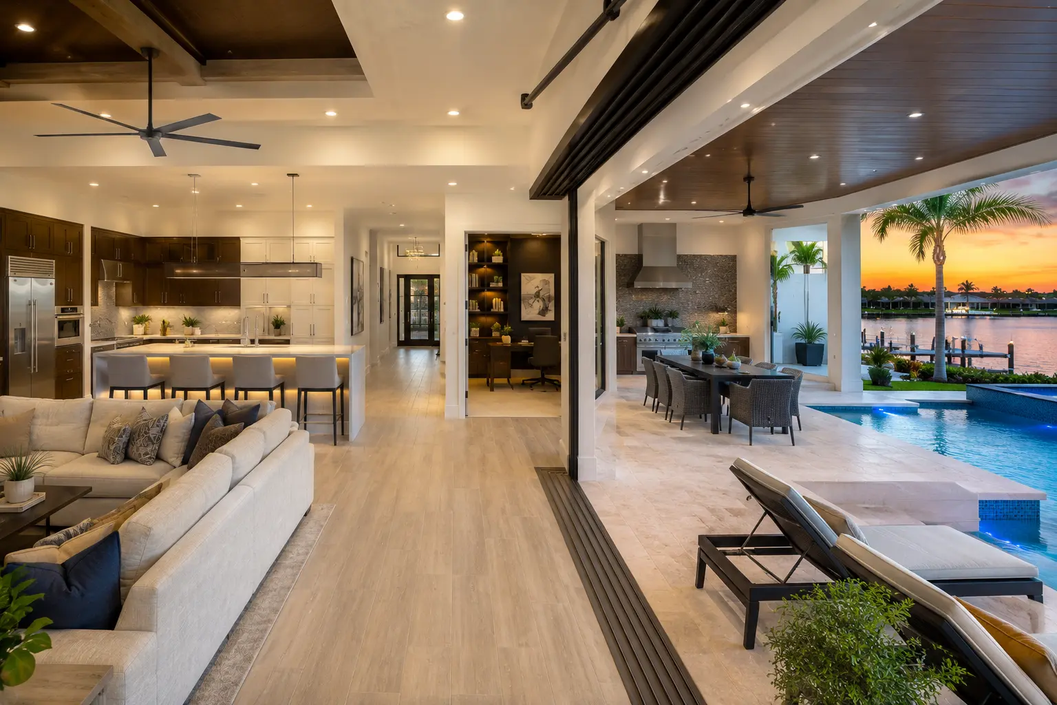 Long-term maintenance and resale appeal of new Cape Coral homes with open layouts impact windows kitchens and outdoor living