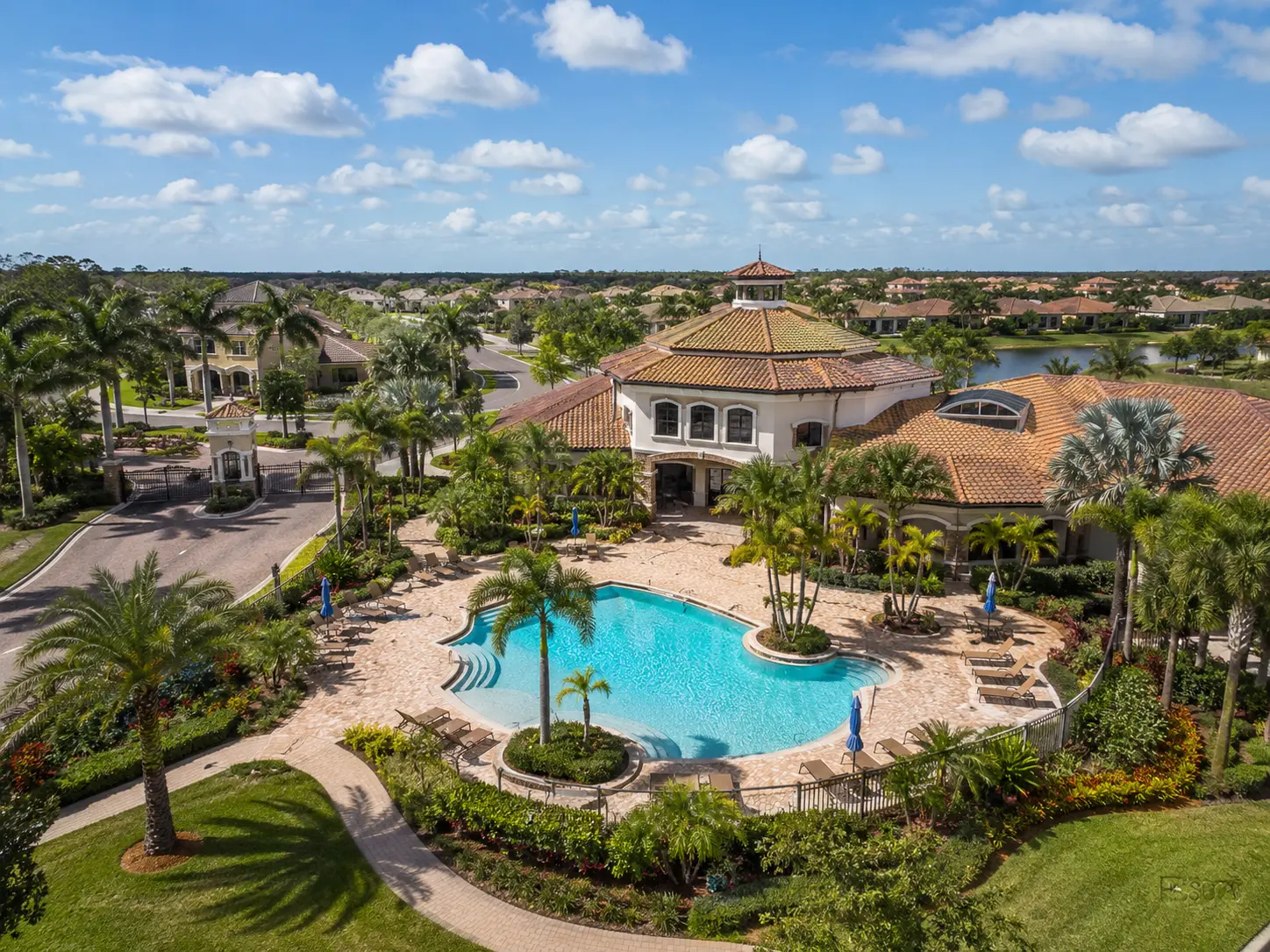 Sandoval Cape Coral gated master planned community with neighborhood amenities and walking paths