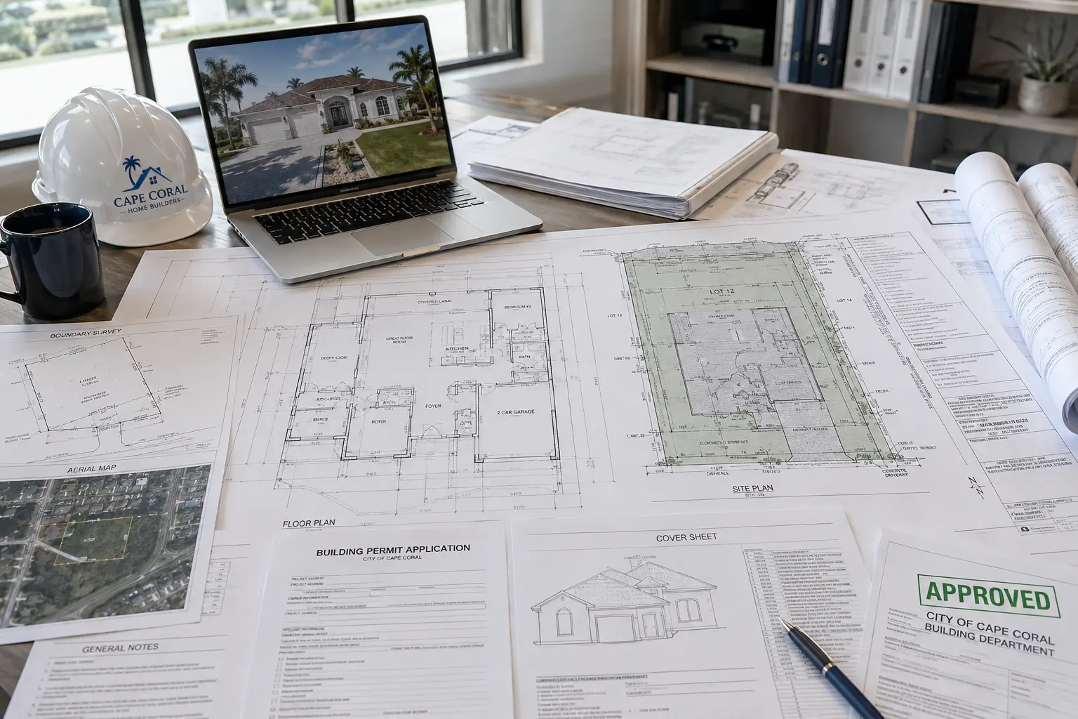 Permits and inspections for new construction homes in Cape Coral Florida