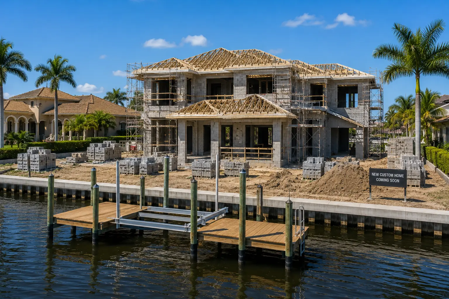 Southeast Cape Coral Gulf access canal homes for boating and waterfront living