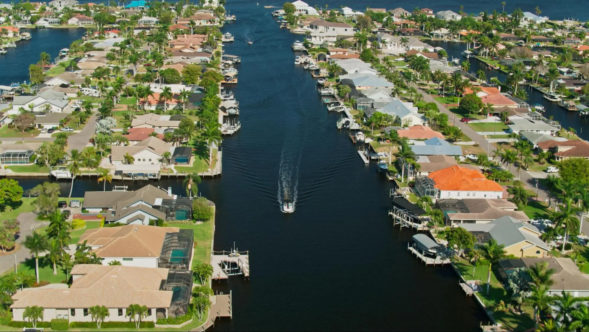 Southwest Cape Coral waterfront neighborhoods and luxury custom homes
