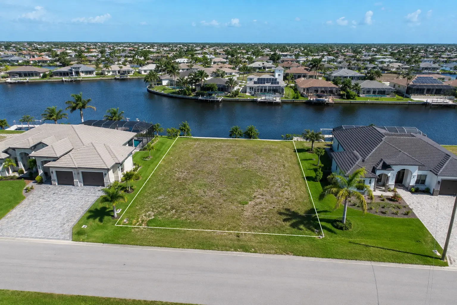 Step-by-step building process in Cape Coral from lot purchase to completed custom home