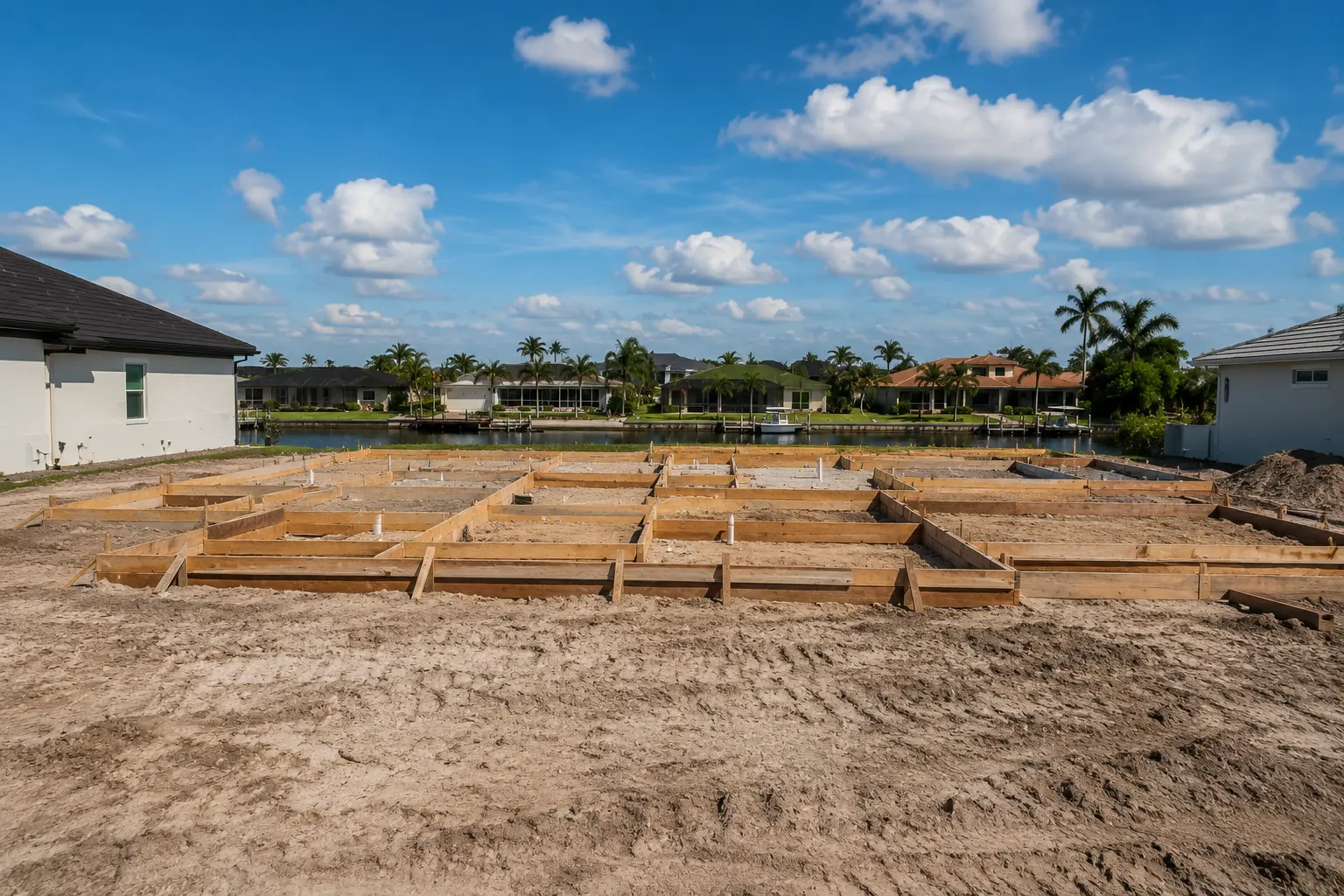 Cape Coral building permits approvals engineering review and pre-construction timeline